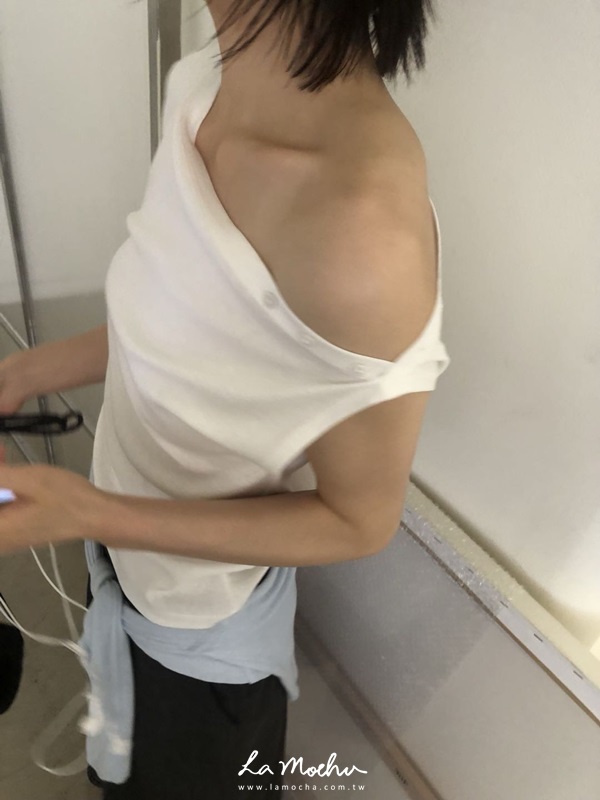不規則手袖棉質上衣(闆娘清單)